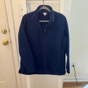 J. Crew Half Button Pullover
